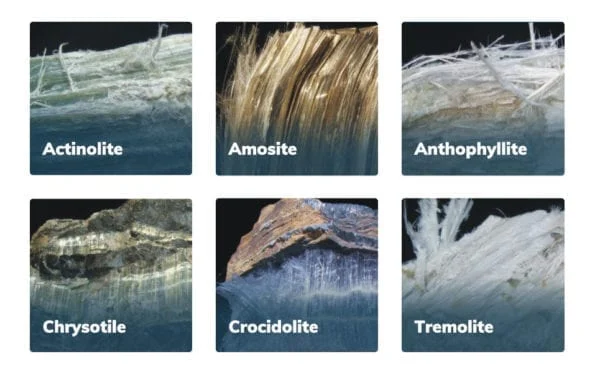 Types of asbestos